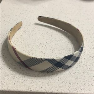 Plaid headband
